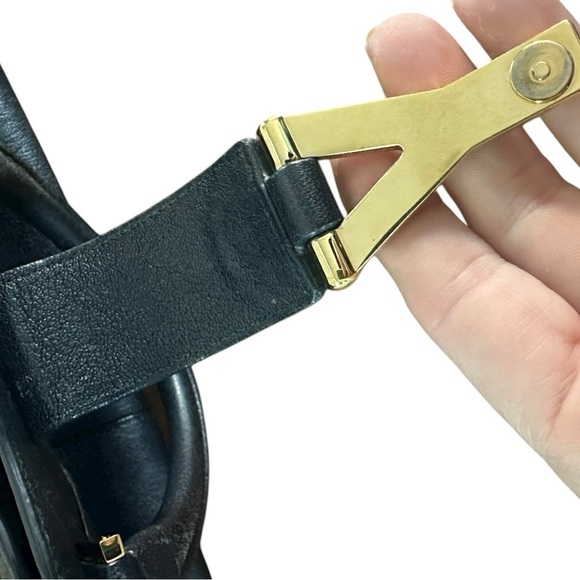 Yves Saint Laurent Classic Cabas ChYc Small Bag Soft Goatskin Leather Pre-Loved - Picture 10 of 16